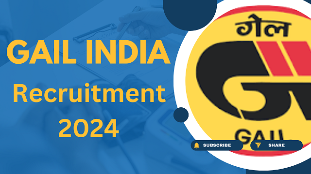 GAIL India Non Executive Recruitment 2024